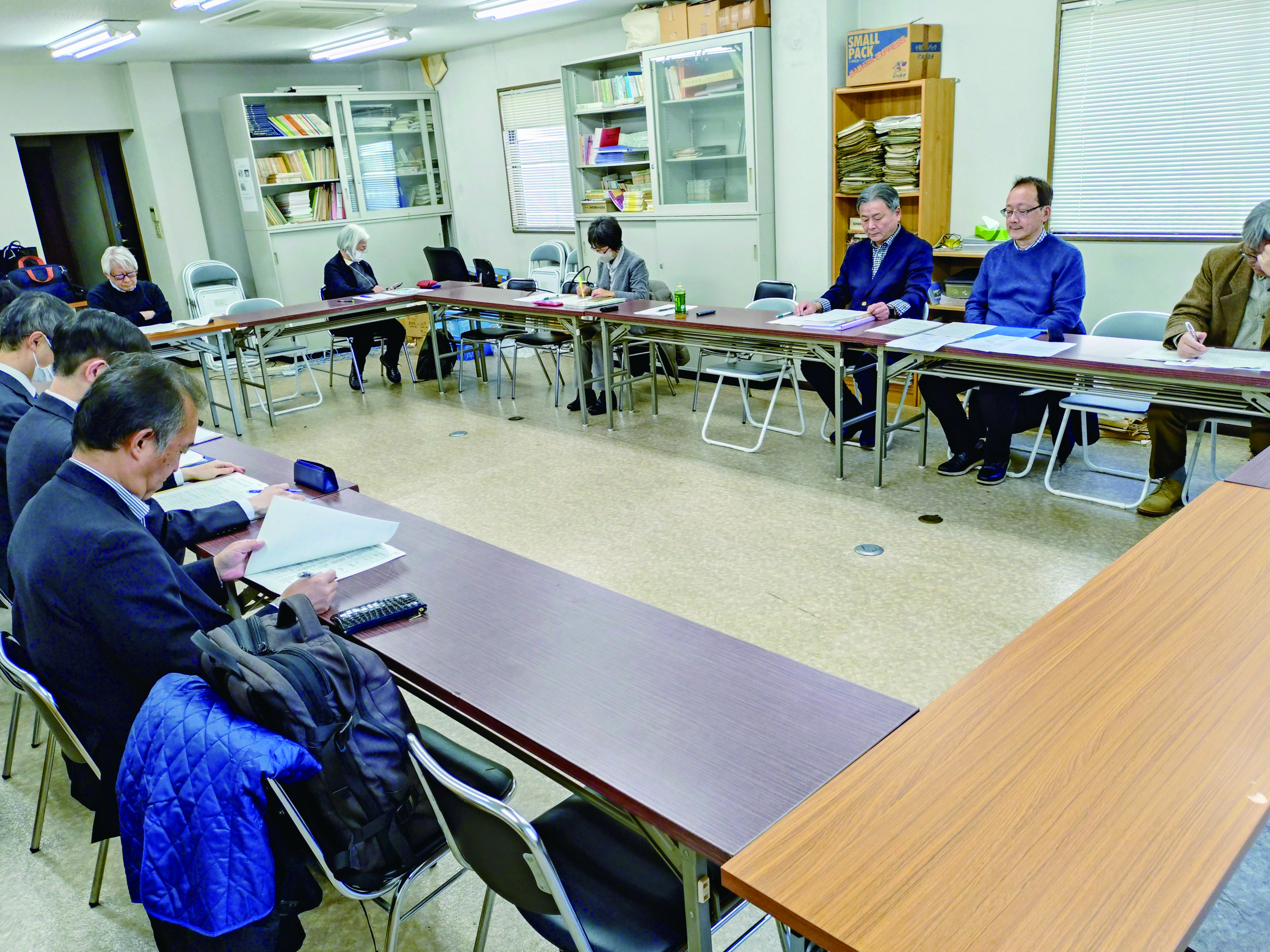 人尊校に関わる都教委との意見交換会